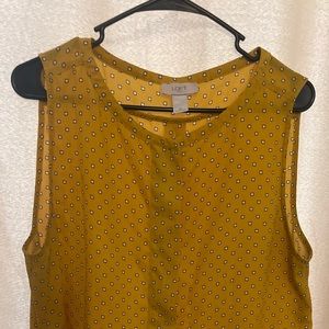 X-Large Loft sleeveless blouse